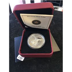 2010 CANADA SILVER DOLLAR!