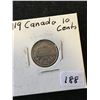 Image 1 : 1919 CANADA 10 CENTS! HIGH GRADE!