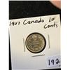 Image 1 : 1907 CANADA 10 CENTS! HIGH GRADE!