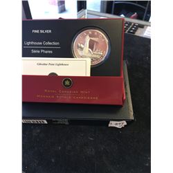 2005 CANADA $20 LIGHTHOUSE COLLECTION SILVER COIN!