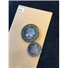 Image 1 : 2 SILVER GAMGLING TOKENS!