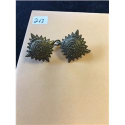 WWI GENERAL SERVICE COLLAR TAGS SET