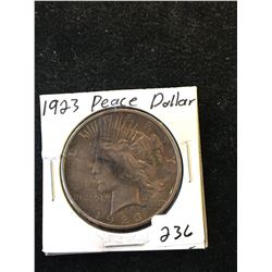 1923 USA PEACE SILVER DOLLAR!