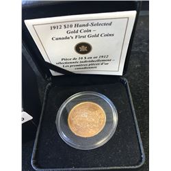 1912 CANADA $10 GOLD COIN! HAND SELECTED!