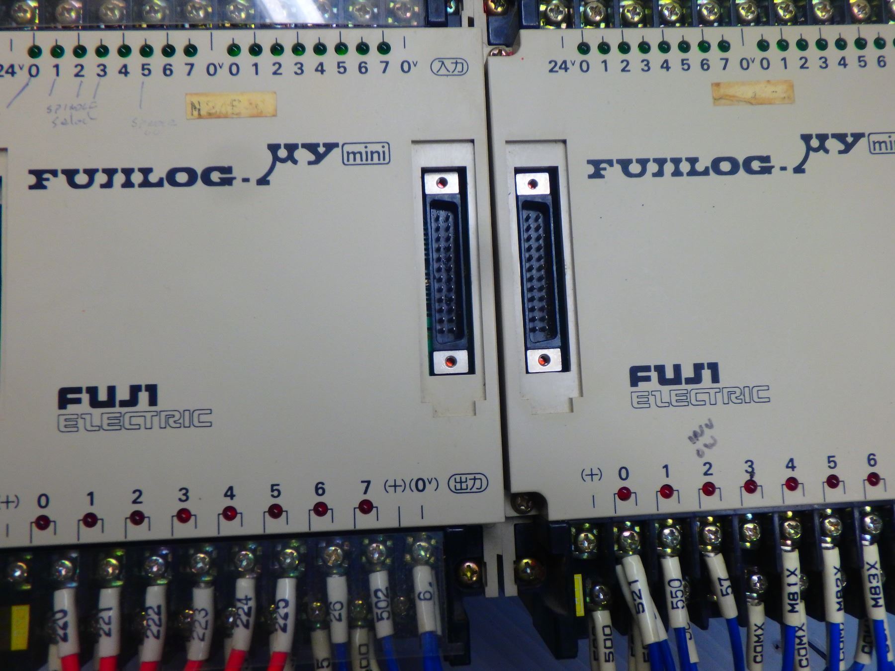 FUJI ELECTRIC MISC. LOT OF (3) FUJILOG PROGRAMMABLE CONTROLLERS *SEE ...