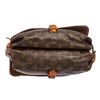 Image 4 : Louis Vuitton Monogram Canvas Leather Saumur 30 cm Messenger Bag