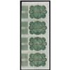 Image 2 : Uncut Sheet of (4) State of Louisiana Baby Bond Obsolete Notes