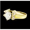 Image 1 : 1.45 ctw Diamond Ring - 14KT Yellow Gold