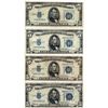 Image 1 : Lot (4) 1934 $5 Silver Certificate Notes