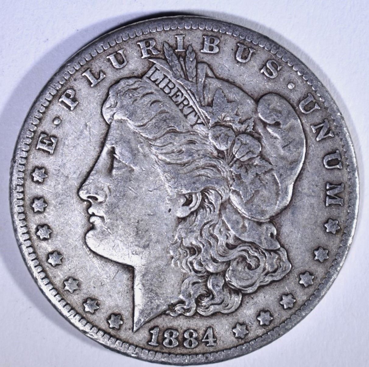 1884-CC MORGAN DOLLAR XF
