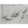 Image 3 : ZHANG DEHONG Chinese Ink Shrimp on Paper