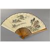 Image 1 : WU GUXIANG Chinese 1848-1903 Fan Landscape