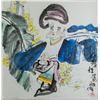 Image 1 : CHEN WEI b.1960 Chinese Watercolour Paper Scroll