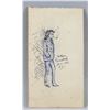 Image 2 : PAUL VERLAINE French 1844-1896 Graphite on Paper