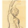 Image 3 : EDGAR DEGAS French 1934-1917 Graphite Study Dancer