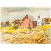 Image 1 : EDWARD GARBELY American 1908-1999 Watercolor