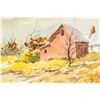 Image 3 : EDWARD GARBELY American 1908-1999 Watercolor