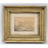 Image 2 : Unsigned Watercolor on Paper Landscape