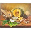 Image 1 : RAGIL Still Life Painting Oil on Canvas Dated 1998