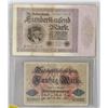 Image 1 : 1914 and 1923 German Banknotes 2 PC