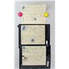 Image 1 : 1930s Canadian Alberta Cancelled Cheques 6PC