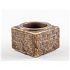 Image 2 : Chinese Hardstone Cong and Buddha Statue