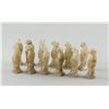 Image 2 : Set of Twelve Chinese White Jade Zodiac Statues