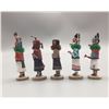 Image 3 : Group of Five Miniature Hopi Kachinas