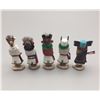 Image 3 : Five Miniature Hopi Kachinas