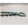 Image 4 : Large Turquoise Squash Blossom Necklace