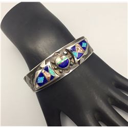 Navajo Inlay Bracelet, Benally