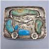 Image 1 : Large Turquoise Belt Buckle