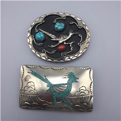 Pair of Western Style Belt Buckles