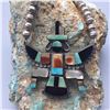 Image 6 : Great Zuni Inlay Knifewing Necklace