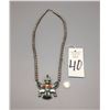 Image 7 : Great Zuni Inlay Knifewing Necklace