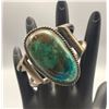 Image 1 : Vintage Sterling Silver and Chrysocolla Bracelet