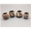 Image 3 : Group of 4 Mini Zia Pots