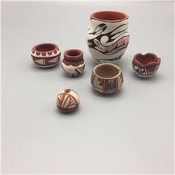 Group of 6 Jemez Pots