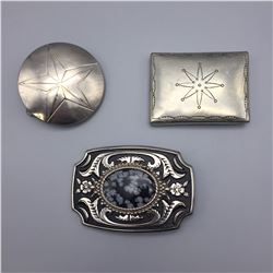 3 Western Style Buckles