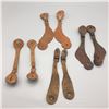 Image 2 : 4 Pairs of Spur Leathers