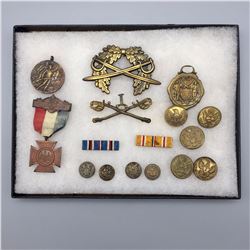 Vintage - Antique Militaria Display