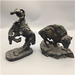 2 Limited Edition Statues