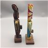 Image 4 : Pair of Miniature Cigar Store Wooden Indians