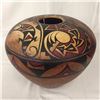Image 1 : Hand Painted Pot - R. Galvan