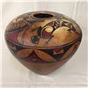Image 2 : Hand Painted Pot - R. Galvan