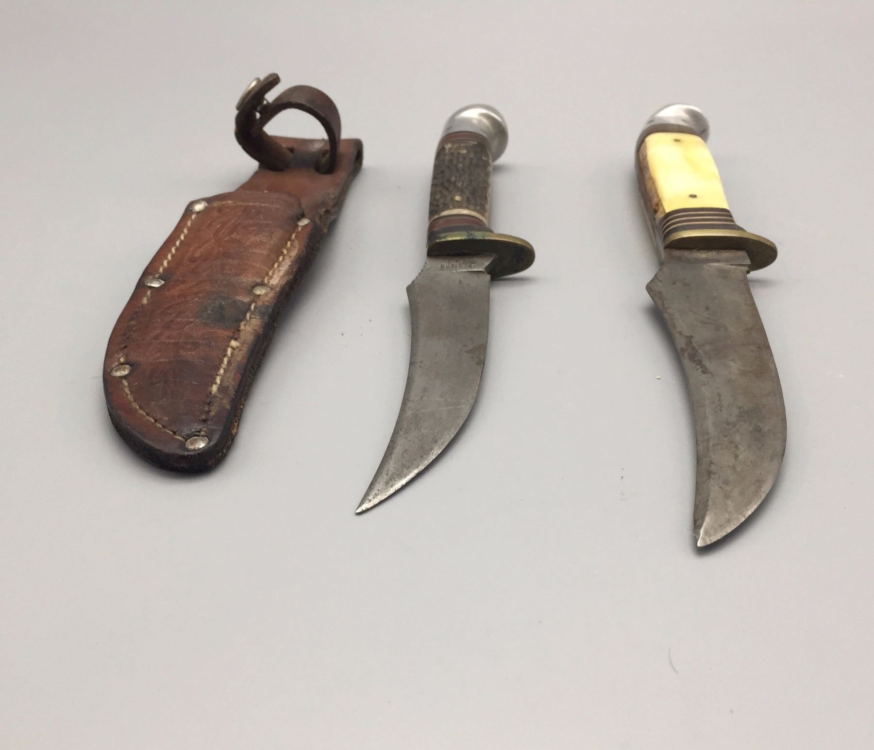 Pair of Vintage Western Brand Knives