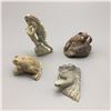 Image 2 : Group of 4 Reptile and Scorpion Fetishes