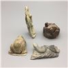 Image 3 : Group of 4 Reptile and Scorpion Fetishes