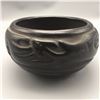 Image 1 : Santa Clara Carved Pot - Signed