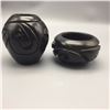 Image 1 : Pair of Santa Clara Carved Pot